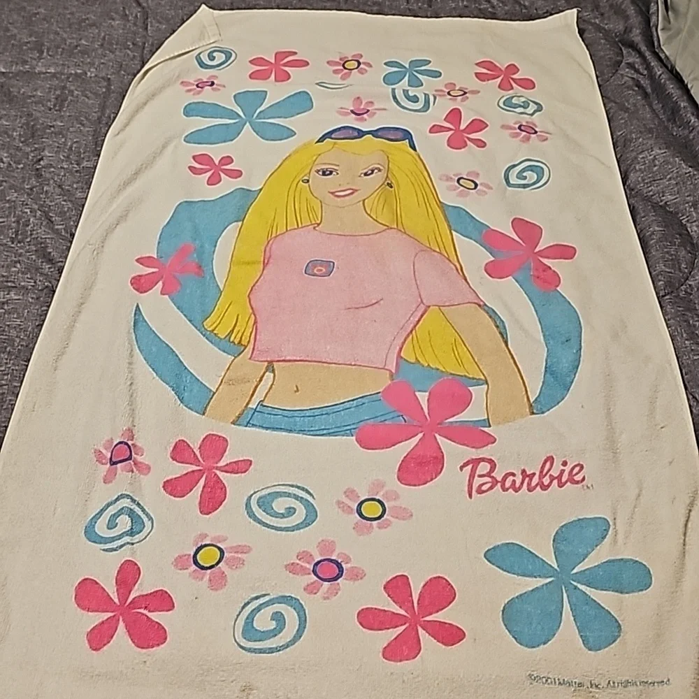 Mattel Vintage Barbie Beach Towel